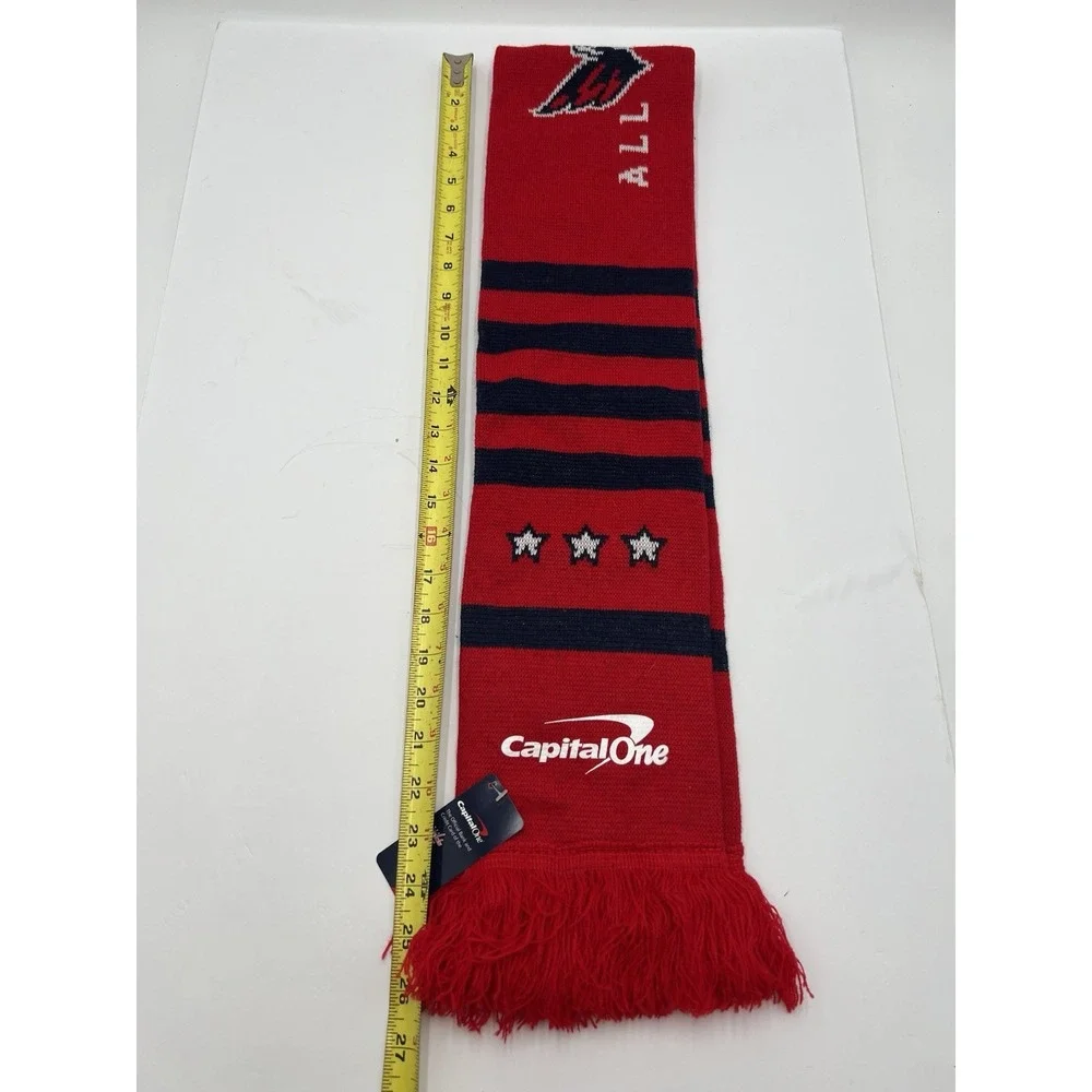 Washington Capitals ALL CAPS Scarf NHL Capital One SGA 2020 NWT Red